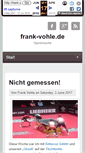 Mobile Screenshot of frank-vohle.de
